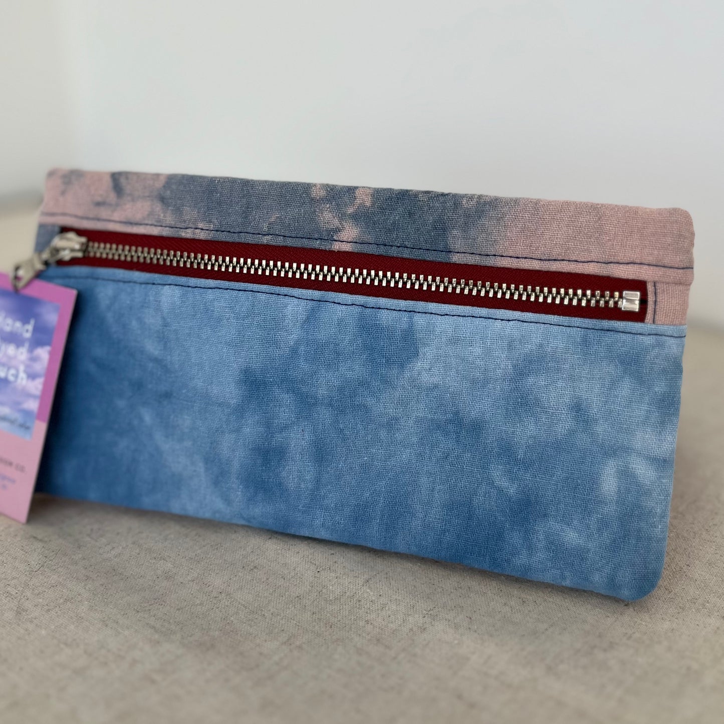 Botanically Dyed Zip Pouch