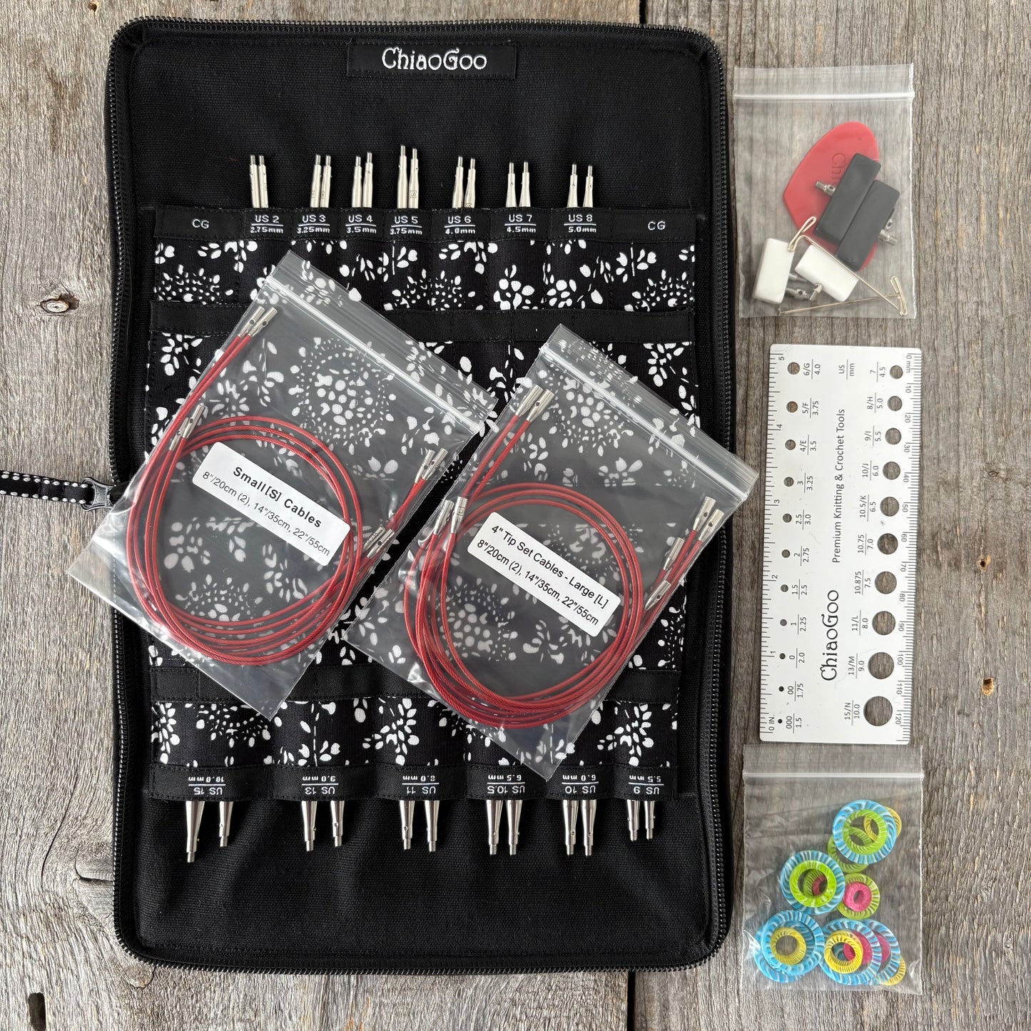 ChiaoGoo TWIST Interchangeable Needle Complete Set