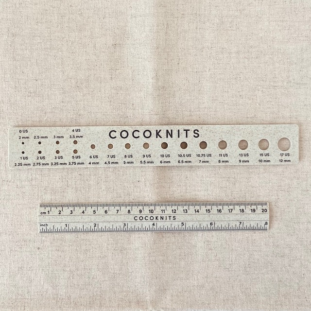 Magnetic Ruler & Needle Gauge