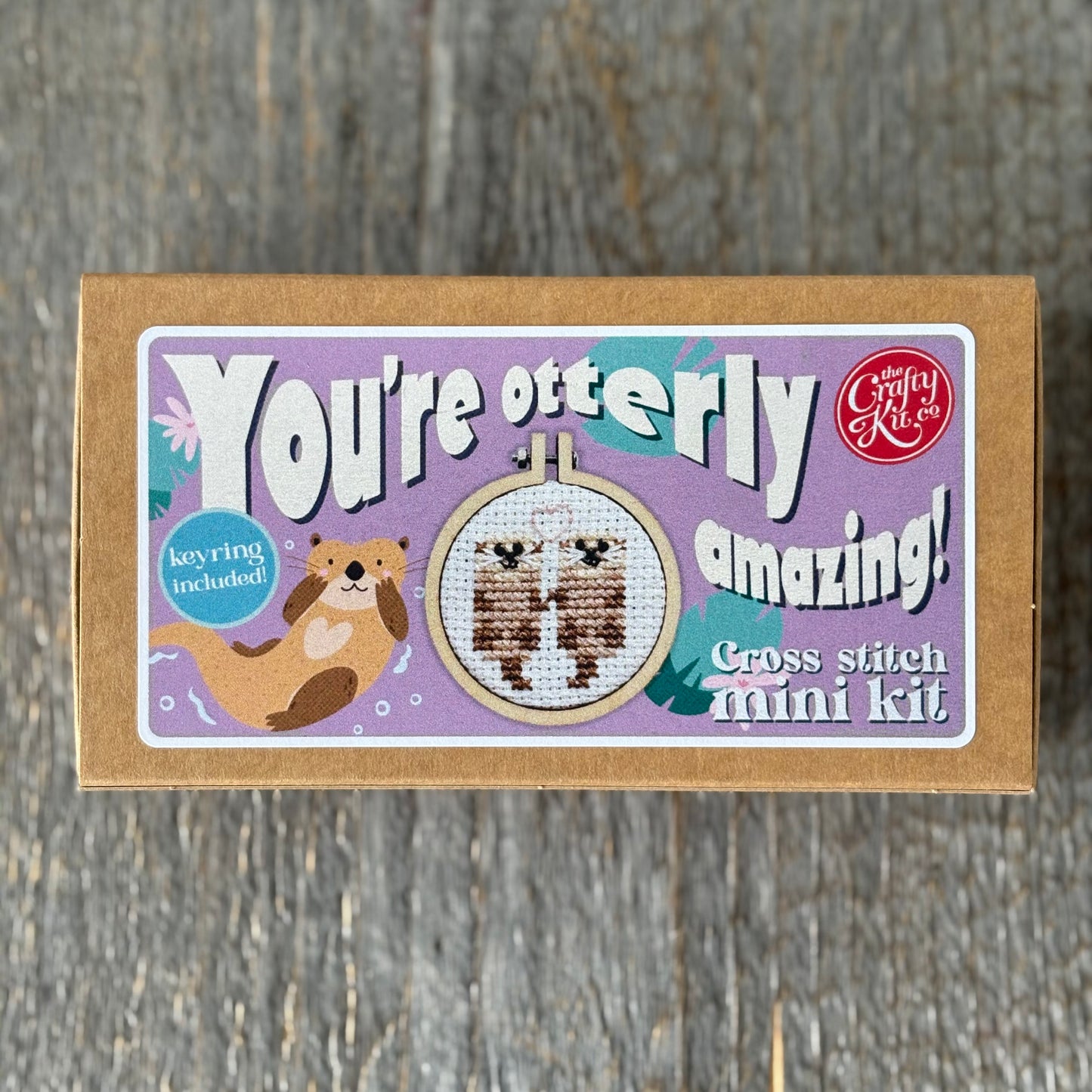 Mini Matchbox Cross Stitch Kit