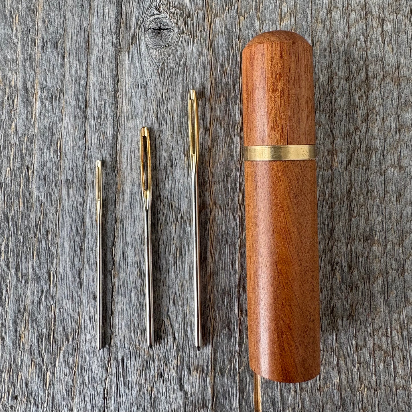 Tapestry Needles & Wooden Case