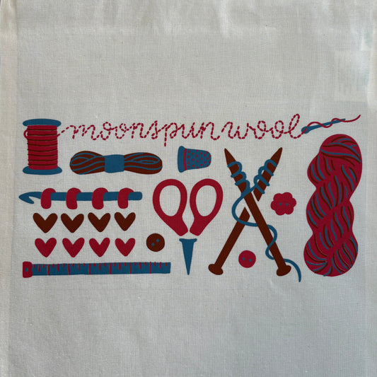 Moonspun Wool Project Bag
