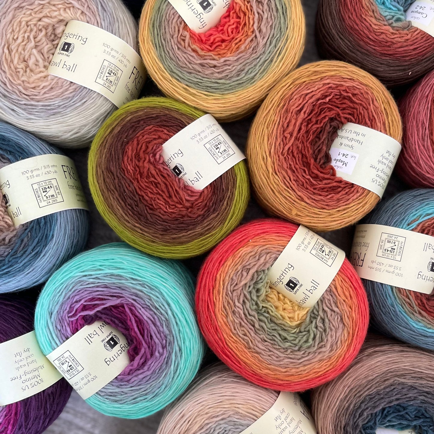 Fingering Shawl