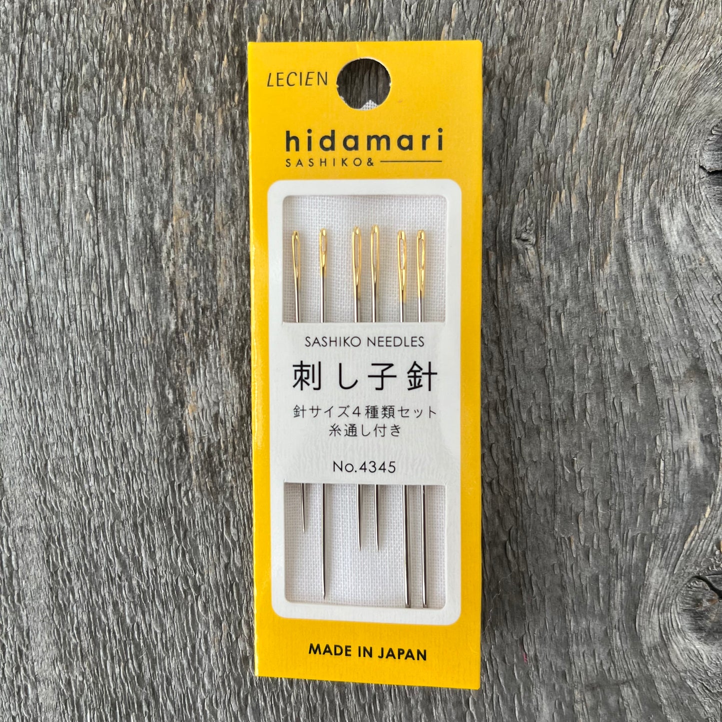 Hidamari Sashiko Assorted Needle Set