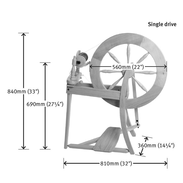 Ashford Traditional Spinning Wheel