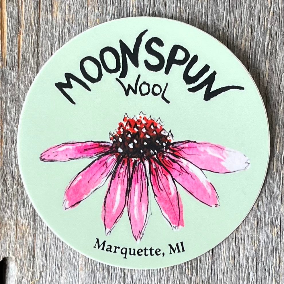 Moonspun Sticker