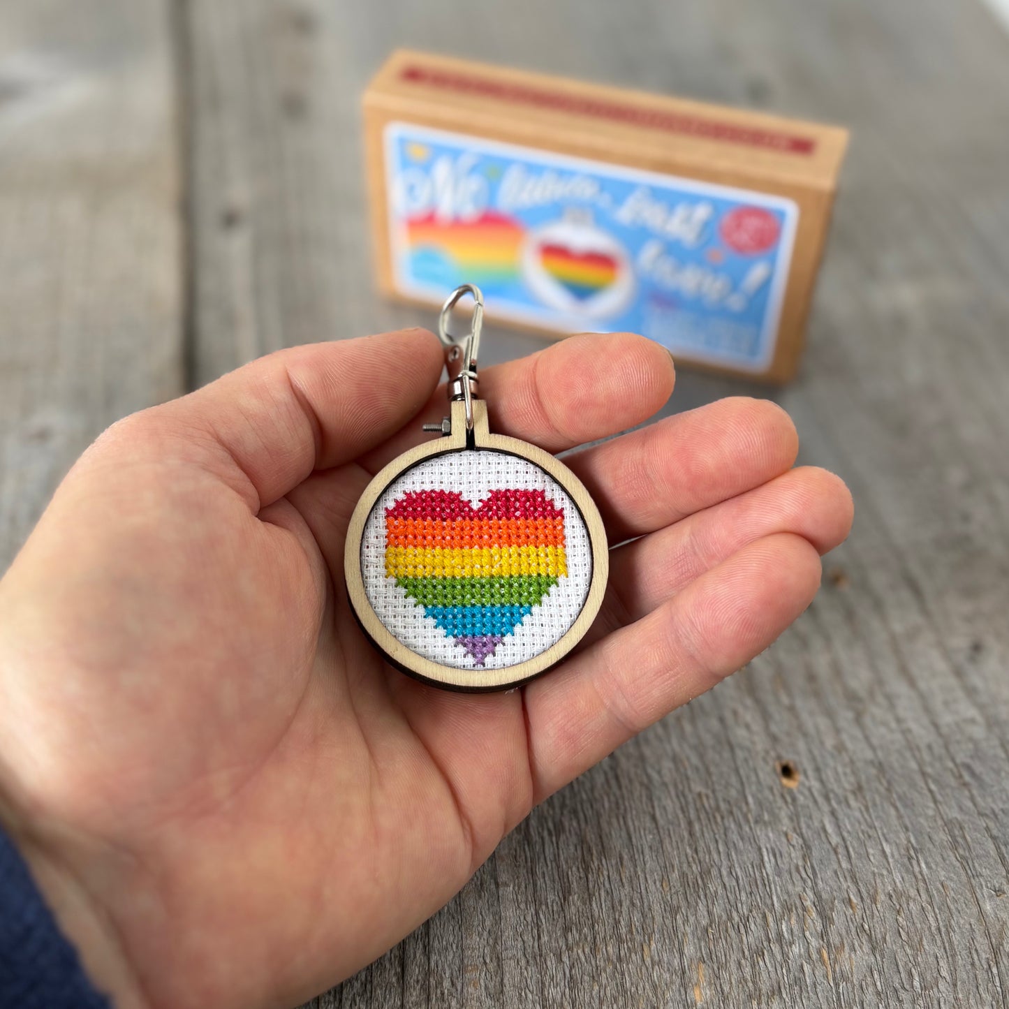Mini Matchbox Cross Stitch Kit