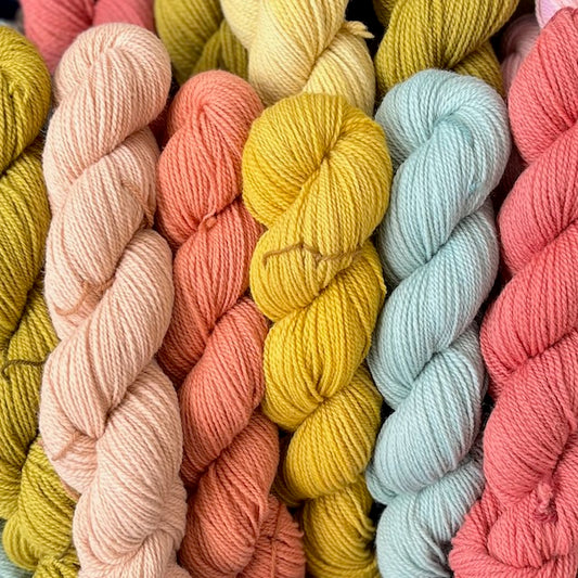 Naturally Dyed Targhee