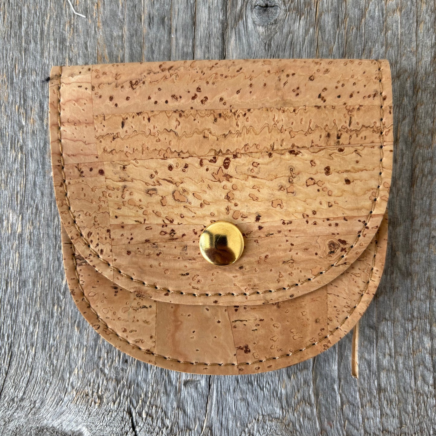 Natural Cork Notions Pouch