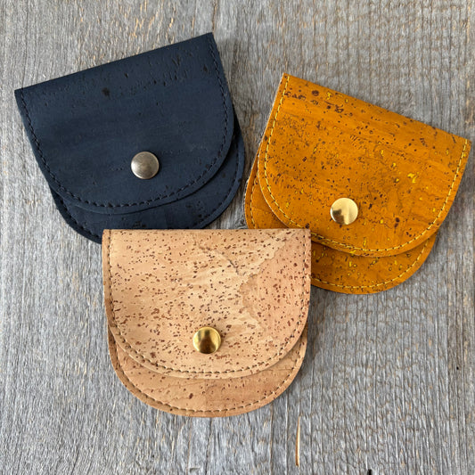 Natural Cork Notions Pouch