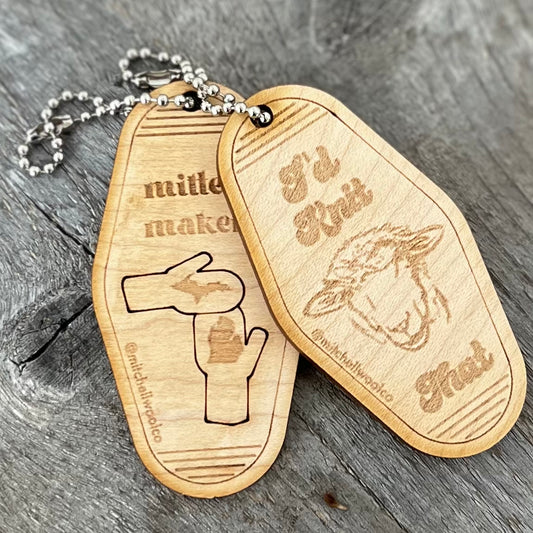 Wood Keychains