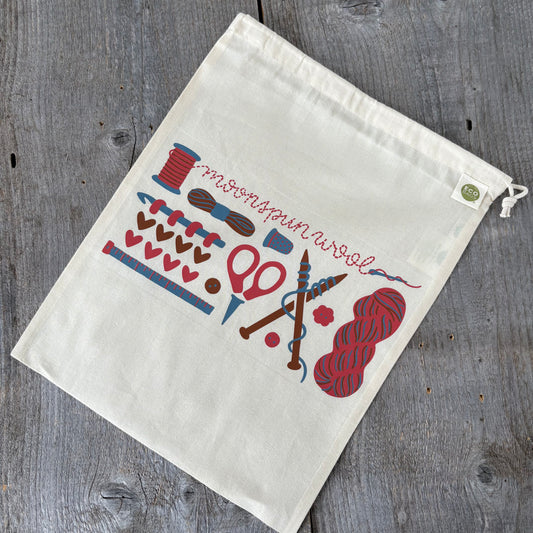 Moonspun Wool Project Bag