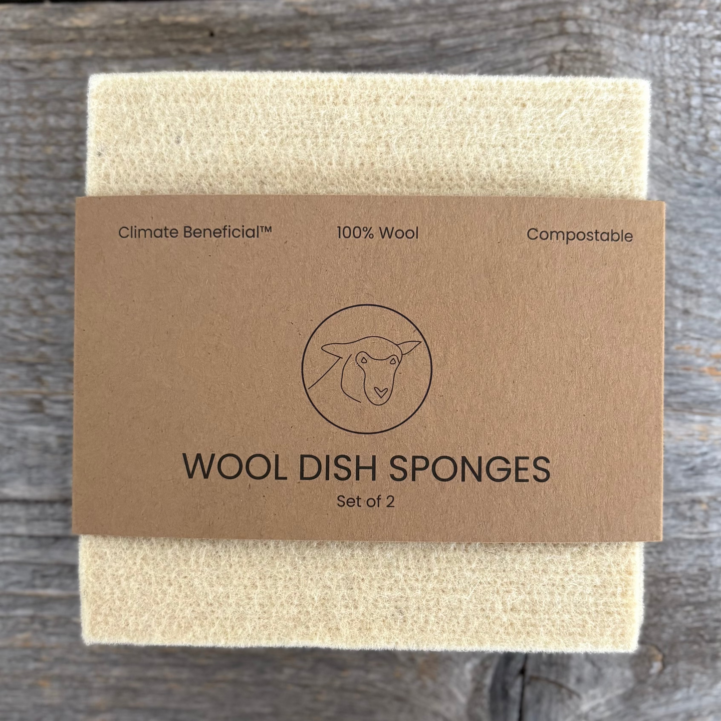 Wool Dish Sponges