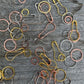 Precious Metal Stitch Markers