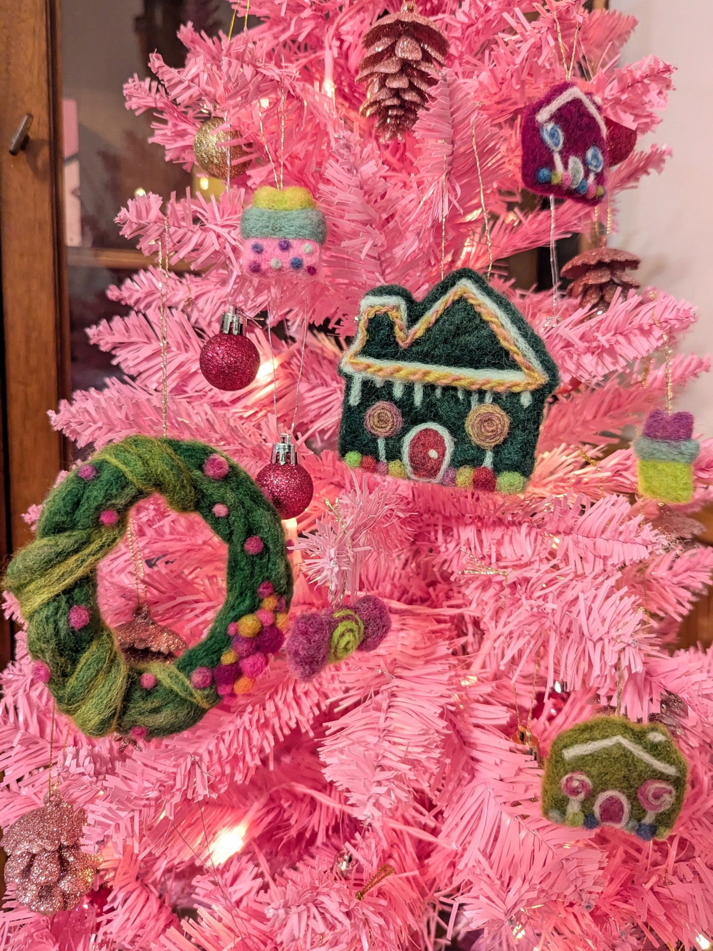 Holiday Ornaments Needle Felting