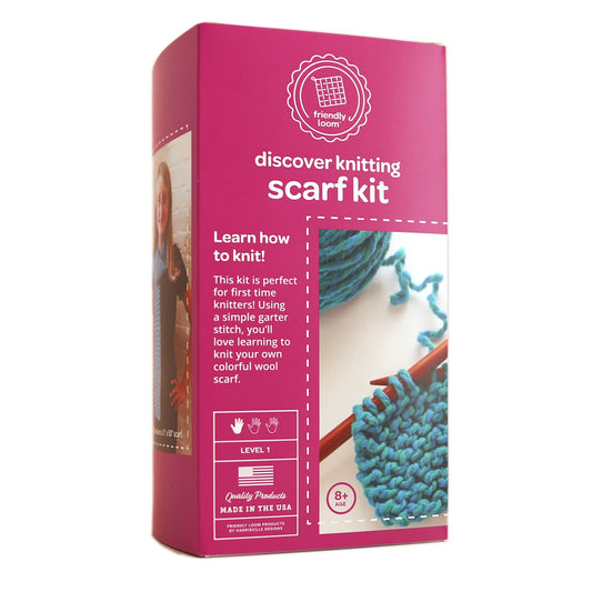 Knitting Scarf Kit by Friendly Loom™